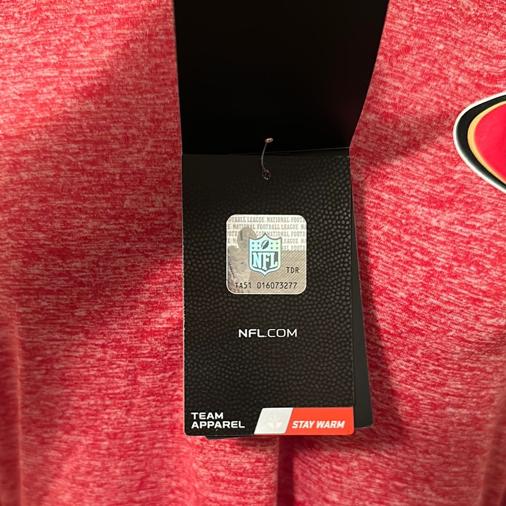 NWT Nike Red Long Sleeve 49er Women's Tee - Picture 6 of 17